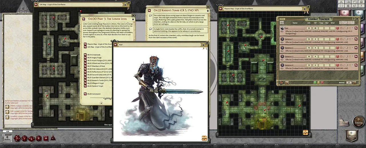 Fantasy Grounds - Pathfinder RPG - Crypt of the Everflame (PFRPG) Screenshot 2