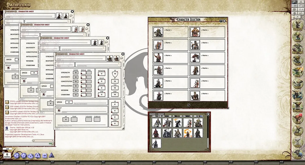 Fantasy Grounds - Pathfinder Iconic Portrait Pack (PFRPG) Screenshot 2