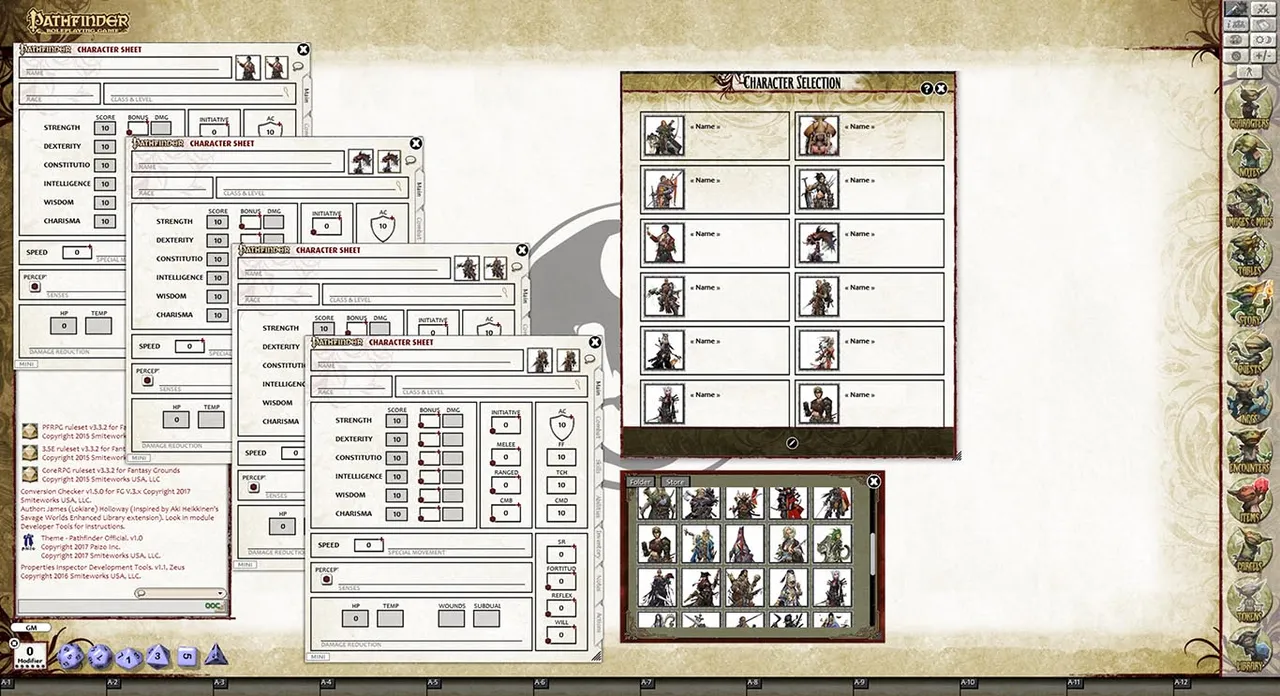 Fantasy Grounds - Pathfinder Iconic Portrait Pack (PFRPG) Screenshot 1