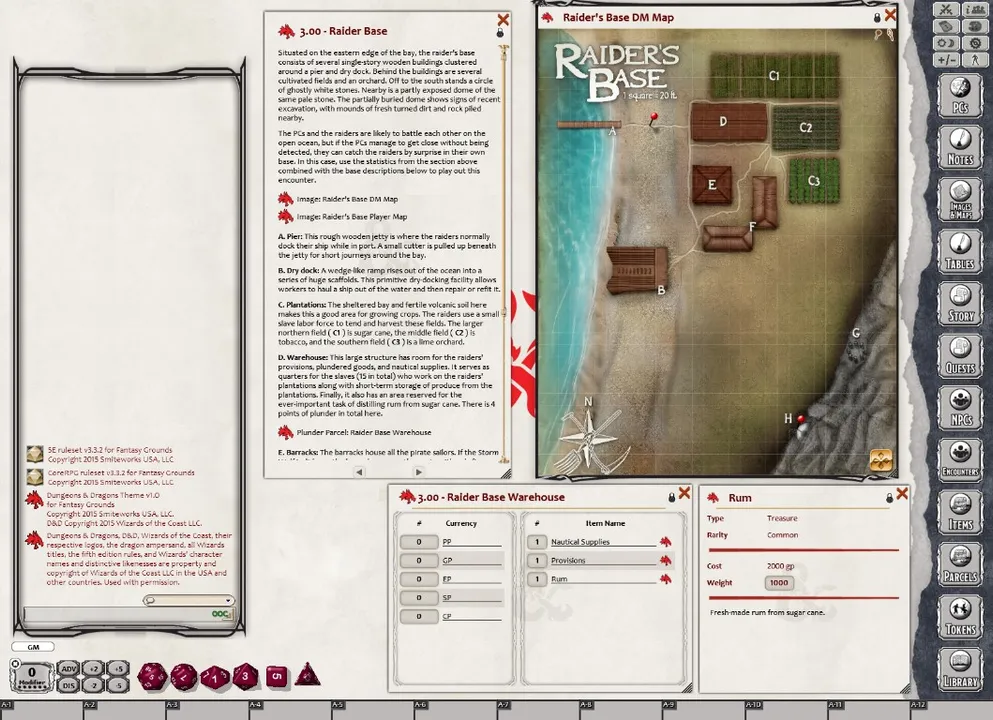 Fantasy Grounds - Islands of Plunder: Scourge of the Steaming Isle (5E) Screenshot 1