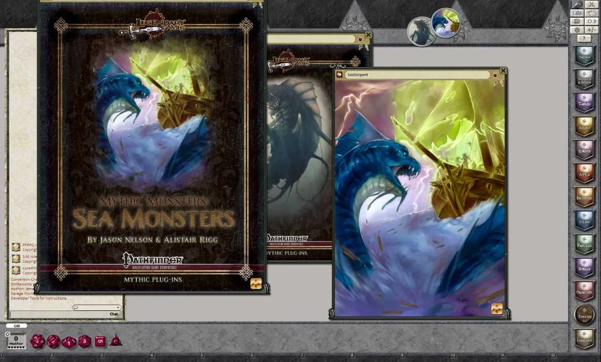 Fantasy Grounds - Mythic Monsters #10: Sea Monsters (PFRPG) Screenshot 3