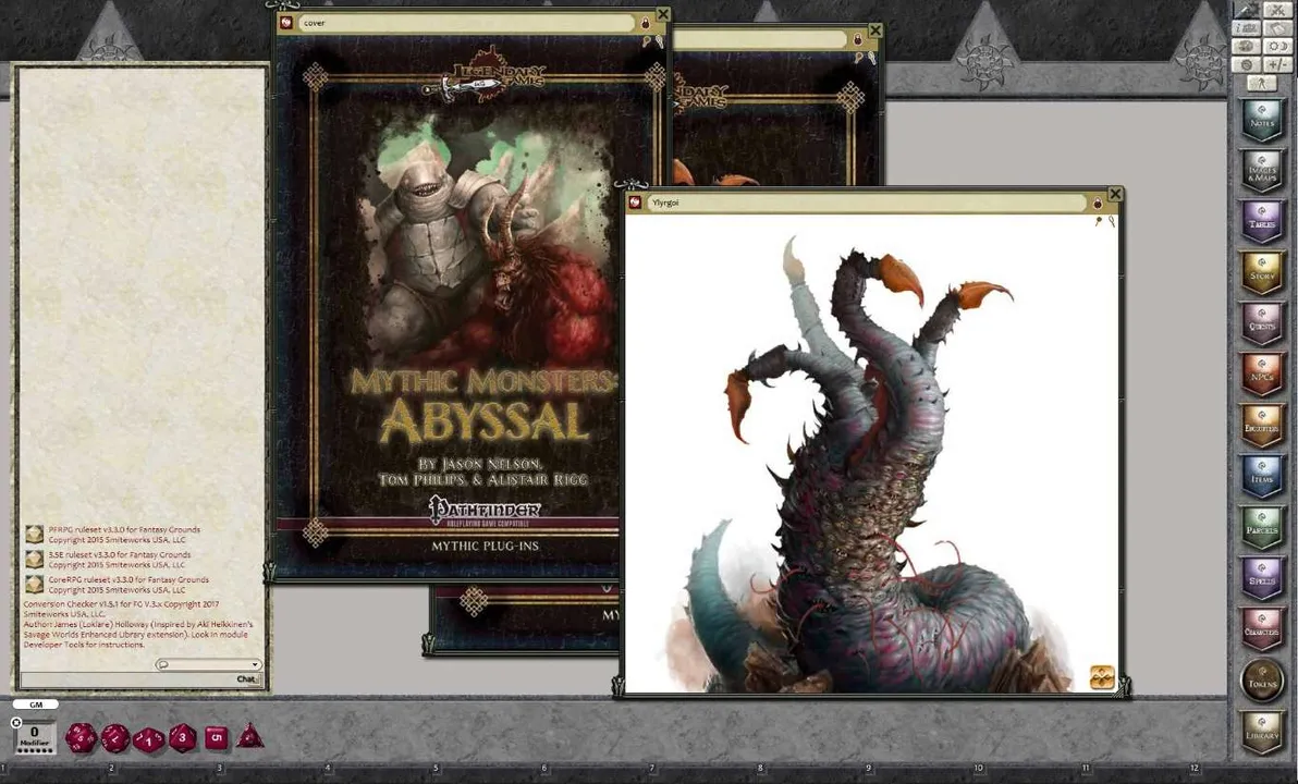 Fantasy Grounds - Mythic Monsters #8: Abyssal (PFRPG) Screenshot 3