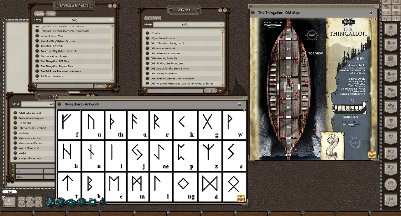 Fantasy Grounds - A08: Search for the Tri-Stone (5E) Screenshot 1