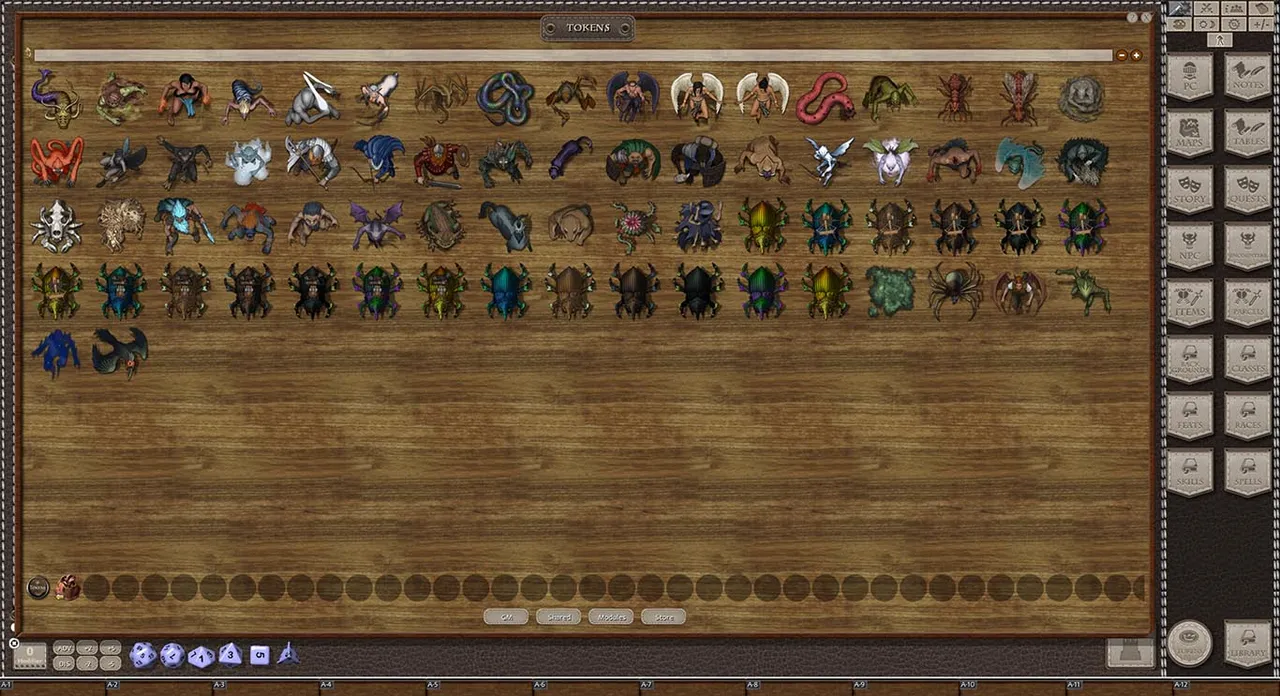 Fantasy Grounds - Tome of Beasts Pack 1 (Token Pack) Screenshot 1