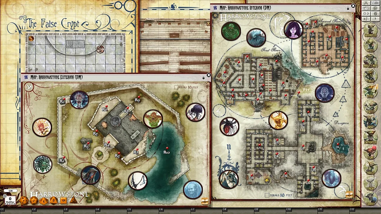 Fantasy Grounds - Pathfinder RPG - Carrion Crown AP 1: The Haunting of Harrowstone (PFRPG) Screenshot 4