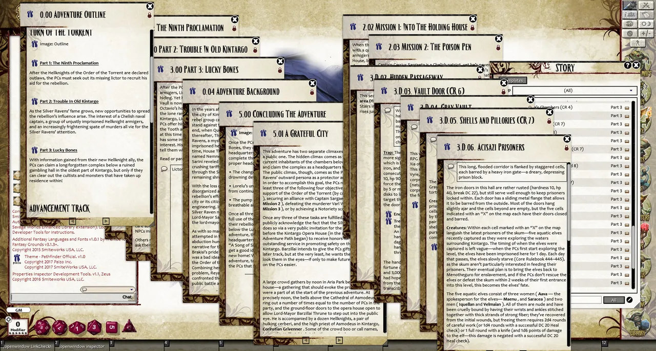 Fantasy Grounds - Pathfinder RPG - Hell's Rebels AP 2: Turn of the Torrent (PFRPG) Screenshot 2
