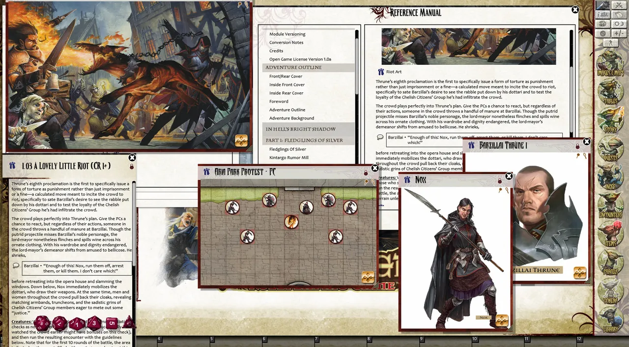 Fantasy Grounds - Pathfinder RPG - Hell's Rebels AP 1: In Hell's Bright Shadow (PFRPG) Screenshot 0