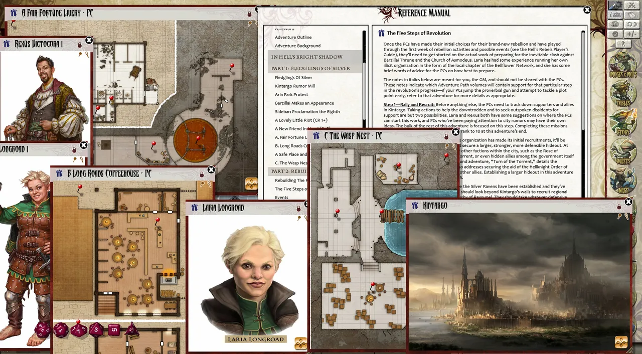 Fantasy Grounds - Pathfinder RPG - Hell's Rebels AP 1: In Hell's Bright Shadow (PFRPG) Screenshot 2