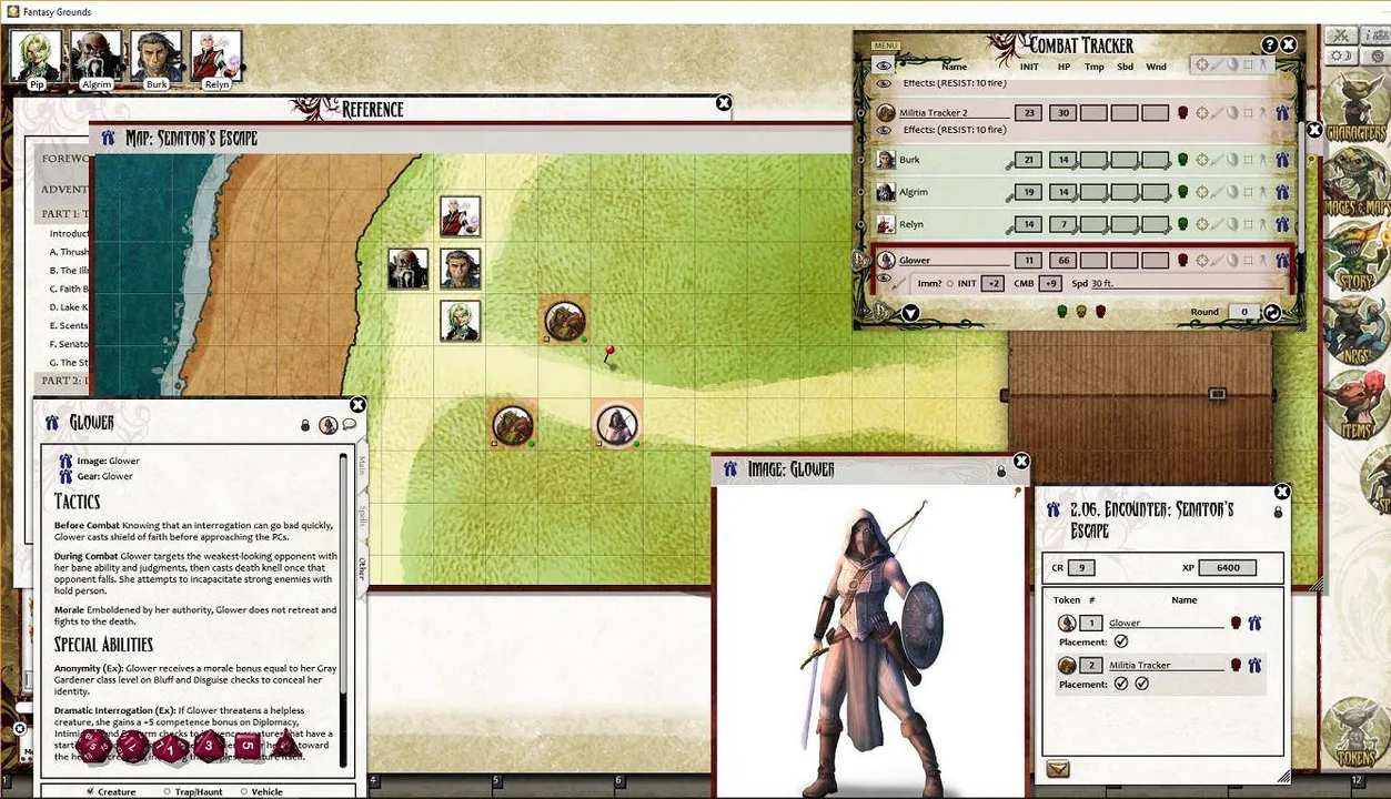 Fantasy Grounds - Pathfinder RPG - Strange Aeons AP 3 - Dreams of the Yellow King (PFRPG) Screenshot 1