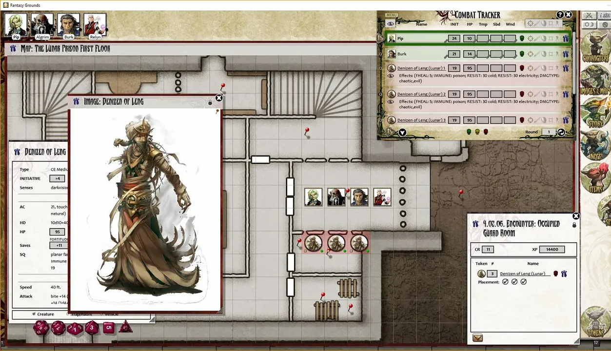Fantasy Grounds - Pathfinder RPG - Strange Aeons AP 3 - Dreams of the Yellow King (PFRPG) Screenshot 2