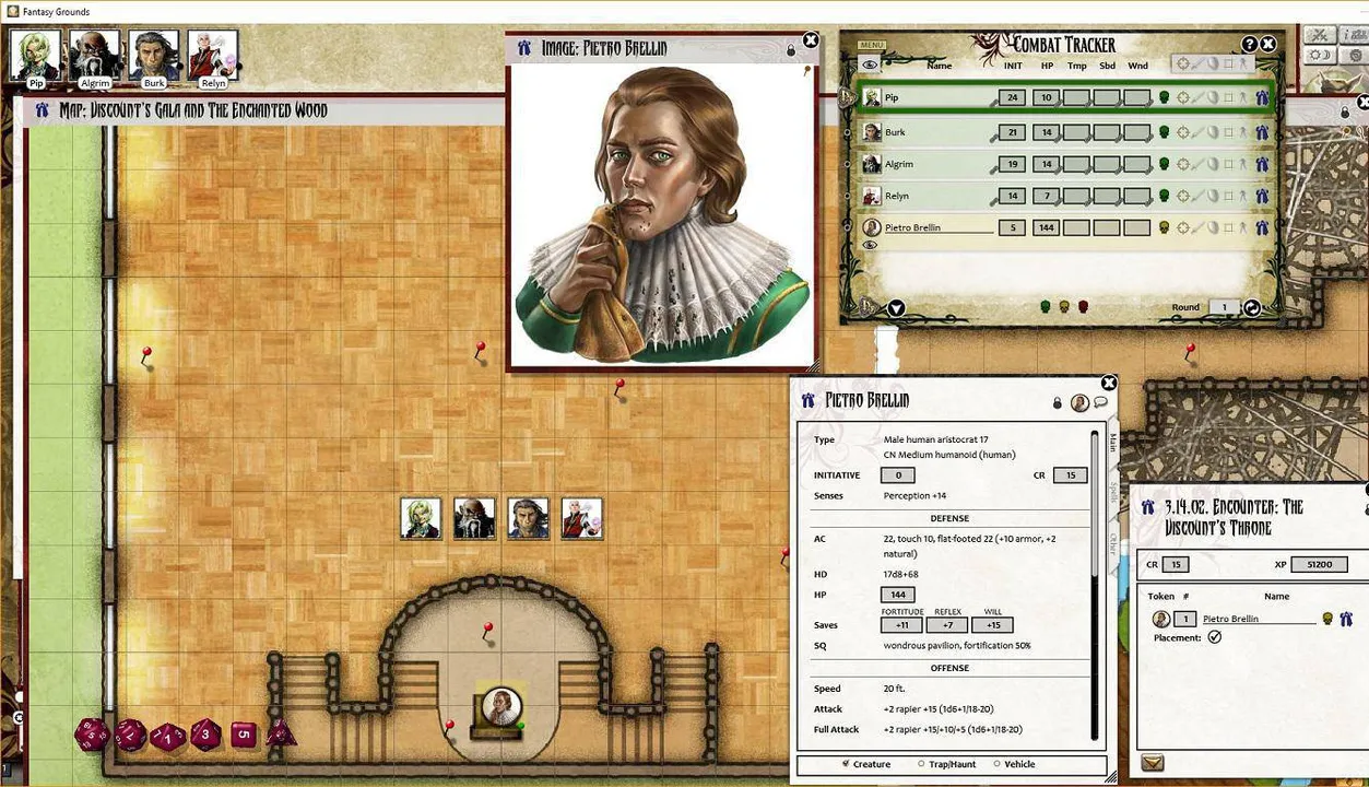 Fantasy Grounds - Pathfinder RPG - Strange Aeons AP 3 - Dreams of the Yellow King (PFRPG) Screenshot 4
