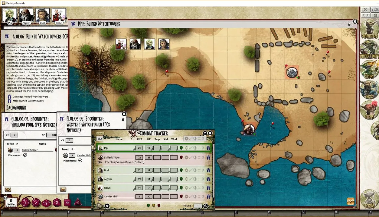 Fantasy Grounds - Pathfinder RPG - Strange Aeons AP 3 - Dreams of the Yellow King (PFRPG) Screenshot 5