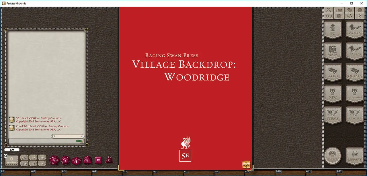 Fantasy Grounds - Village Backdrop : Woodridge (5E) Screenshot 0