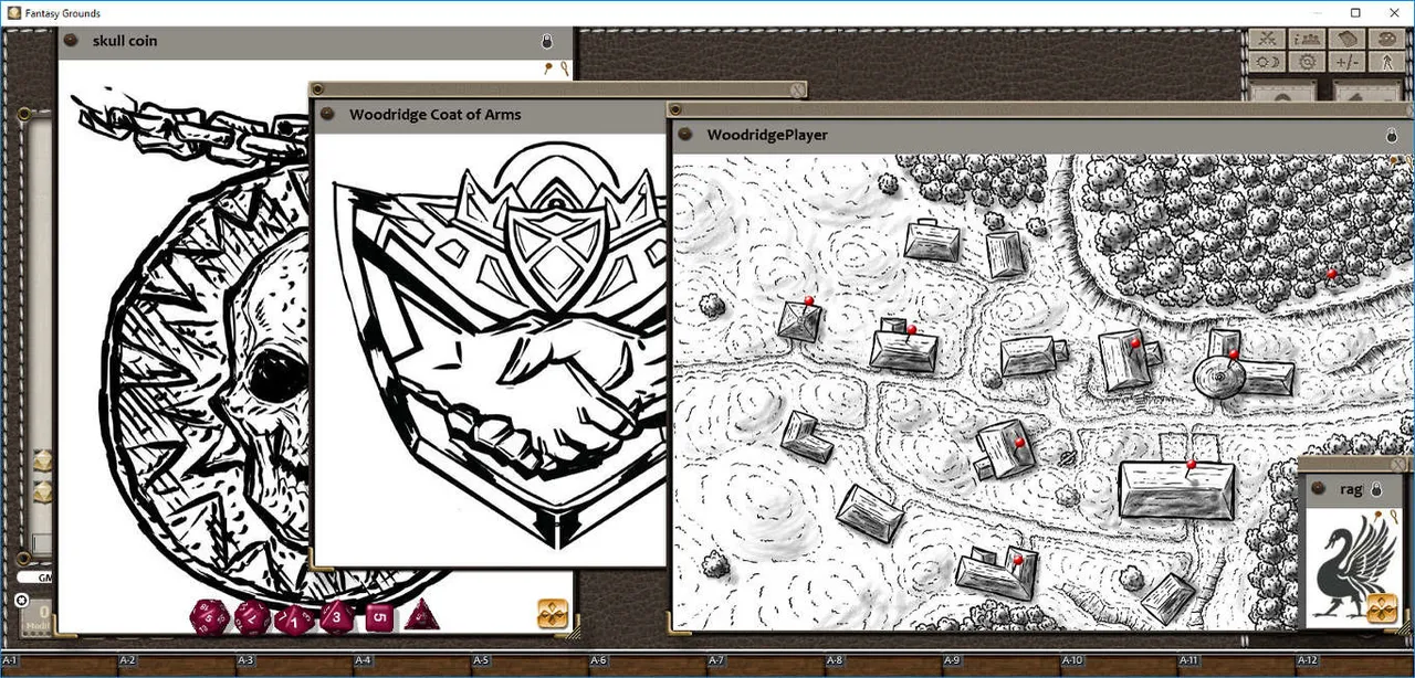 Fantasy Grounds - Village Backdrop : Woodridge (5E) Screenshot 3