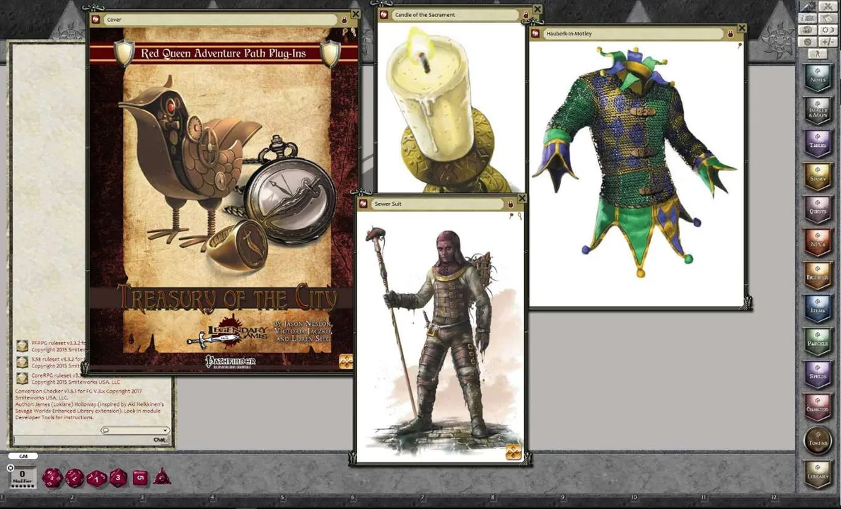 Fantasy Grounds - Treasury of the City (PFRPG) Screenshot 3