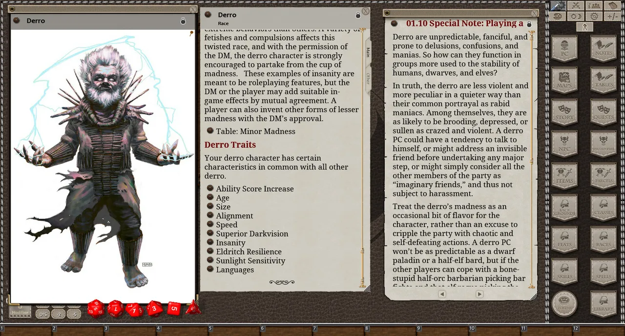 Fantasy Grounds - Unlikely Heroes (5E) Screenshot 1