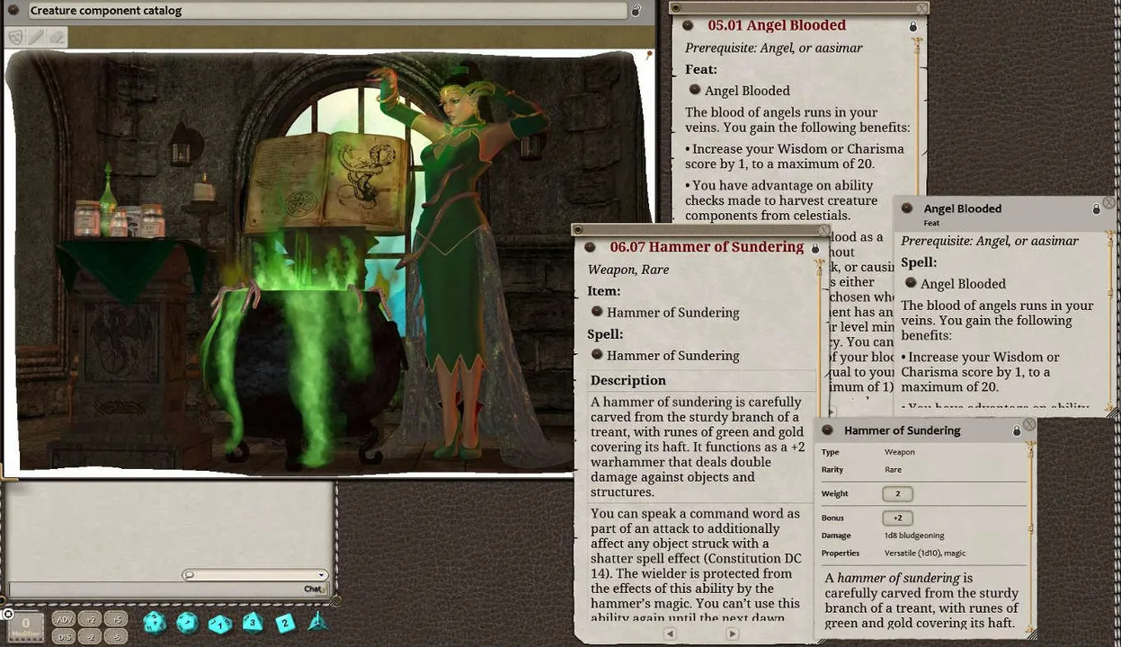 Fantasy Grounds - Creature Components Volume 1 (5E) Screenshot 2