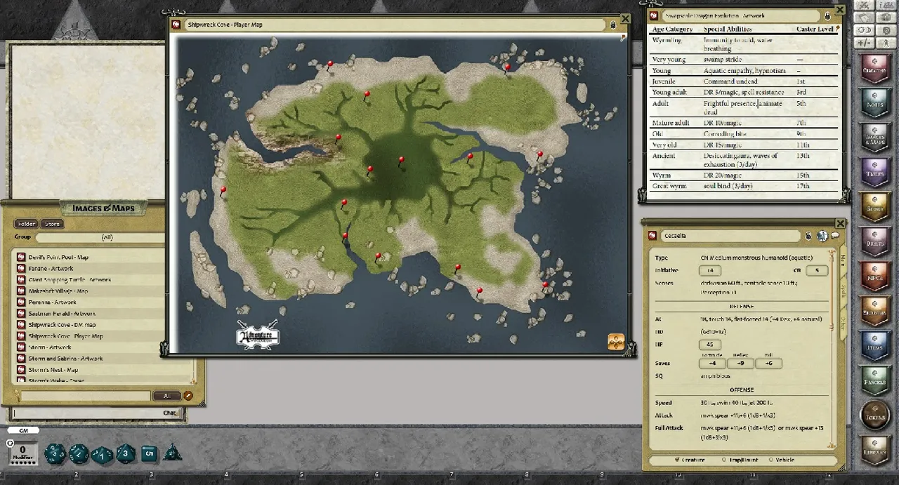 Fantasy Grounds - A18: Storm's Wake (PFRPG) Screenshot 2
