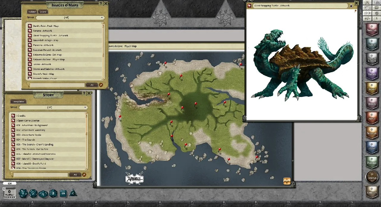 Fantasy Grounds - A18: Storm's Wake (PFRPG) Screenshot 0