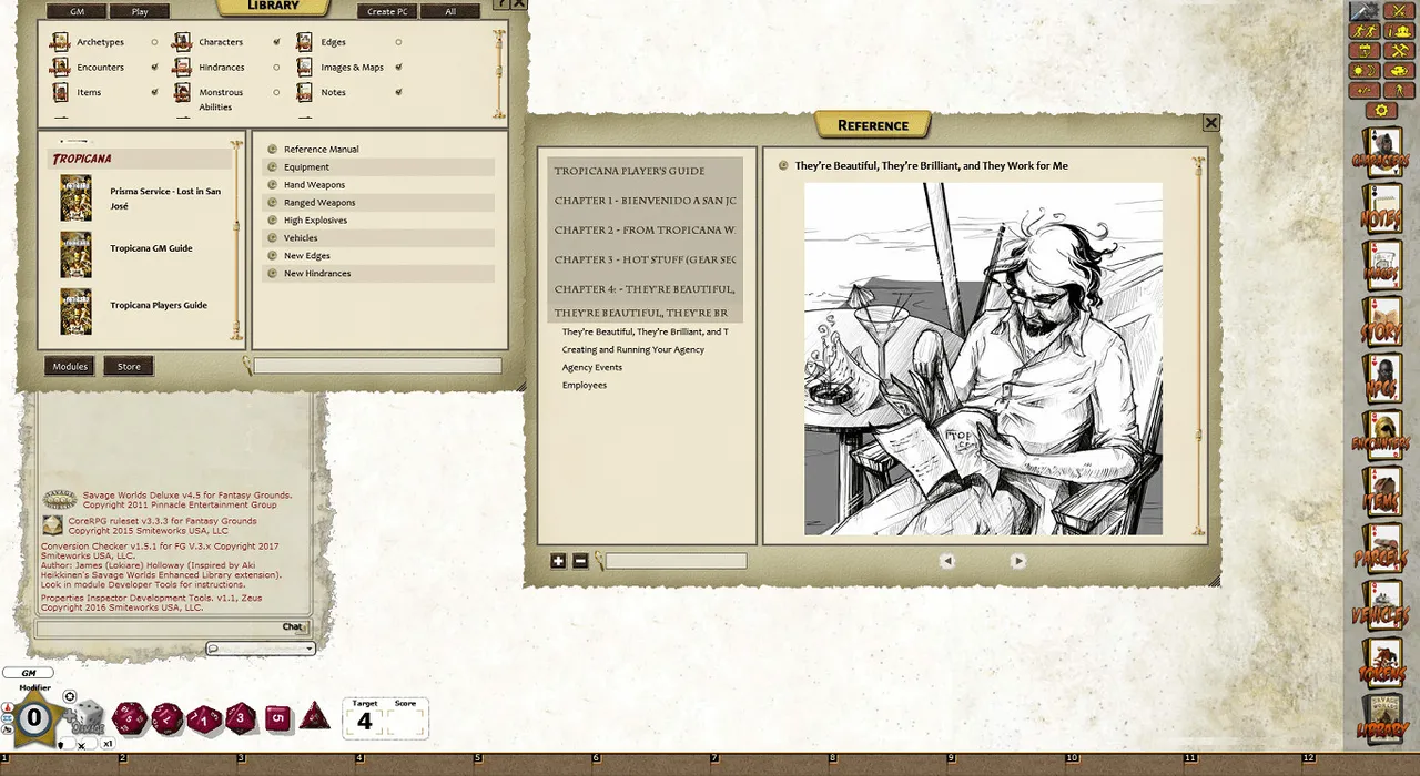Fantasy Grounds - Tropicana Campaign Setting (Savage Worlds) Screenshot 4