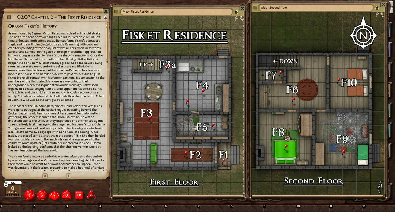 Fantasy Grounds - Noble Cause, Bloodied Hands (PFRPG) Screenshot 2