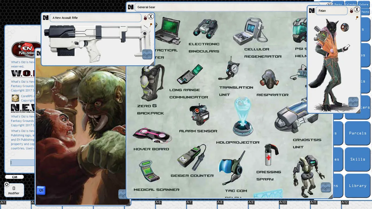 Fantasy Grounds - N.E.W. (WOiN) Screenshot 2