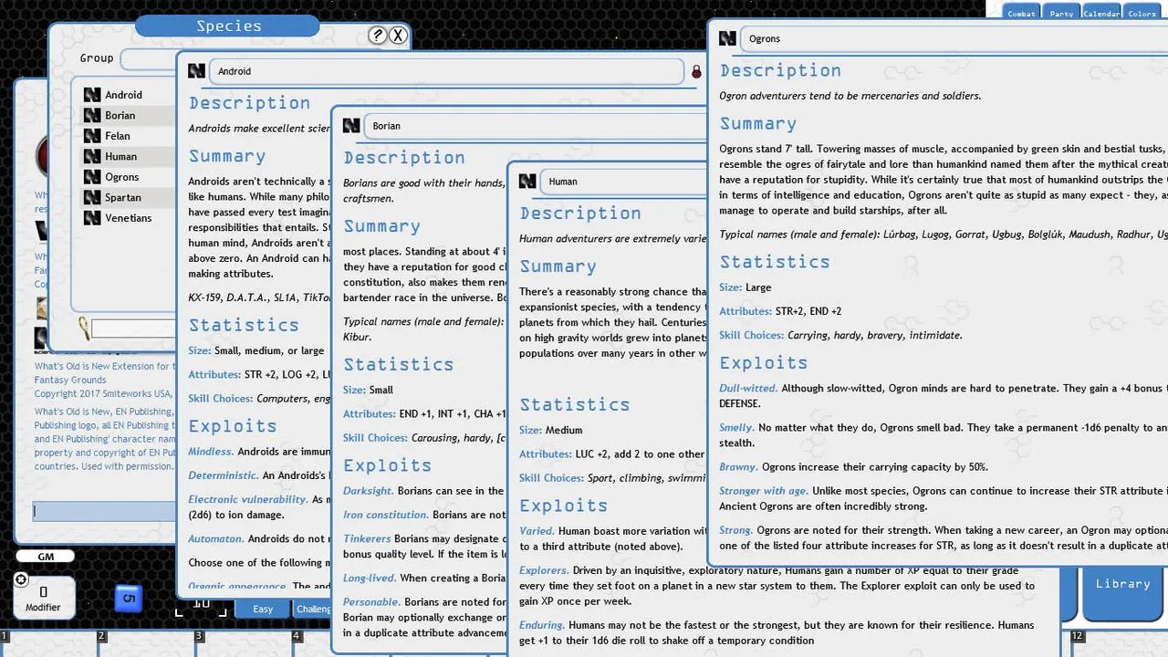 Fantasy Grounds - N.E.W. (WOiN) Screenshot 5