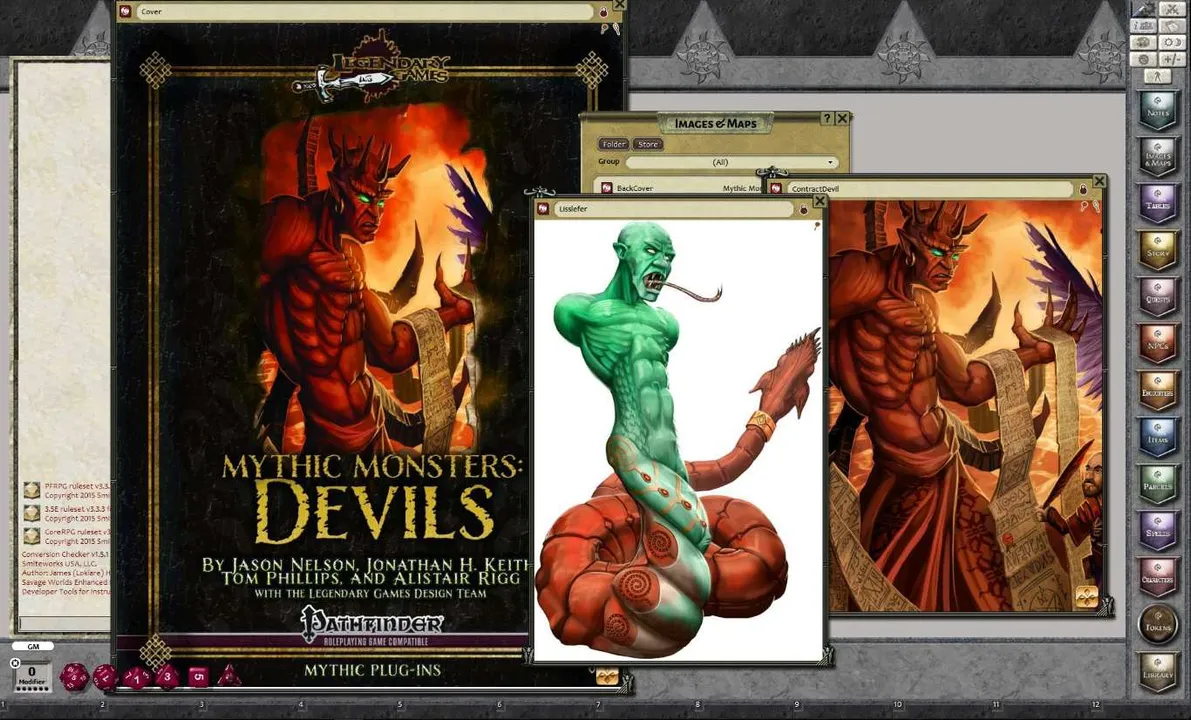 Fantasy Grounds - Mythic Monsters #11: Devils (PFRPG) Screenshot 3
