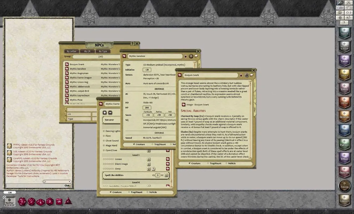 Fantasy Grounds - Mythic Monsters #12: Fairy Tale Creatures (PFRPG) Screenshot 2