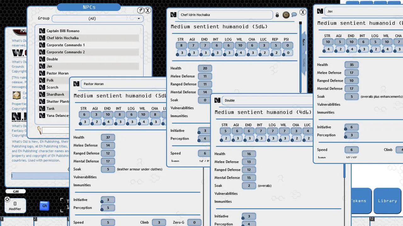 Fantasy Grounds - Trailblazer 9 Heavy (WOiN) Screenshot 2
