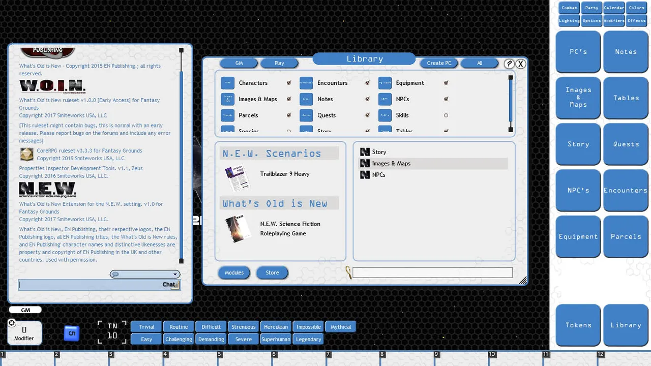 Fantasy Grounds - Trailblazer 9 Heavy (WOiN) Screenshot 0