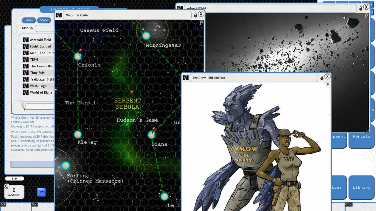 Fantasy Grounds - Trailblazer 9 Heavy (WOiN) Screenshot 1