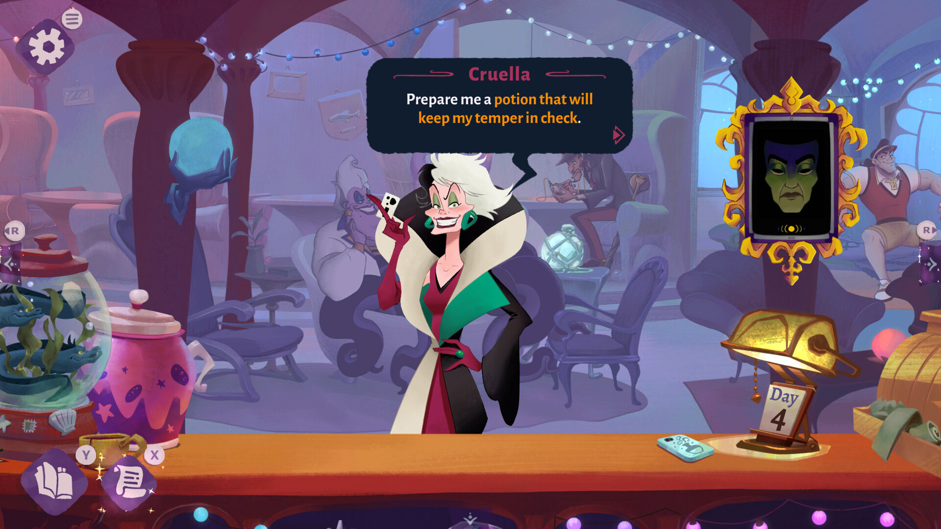 Disney Villains Cursed Café Screenshot 4