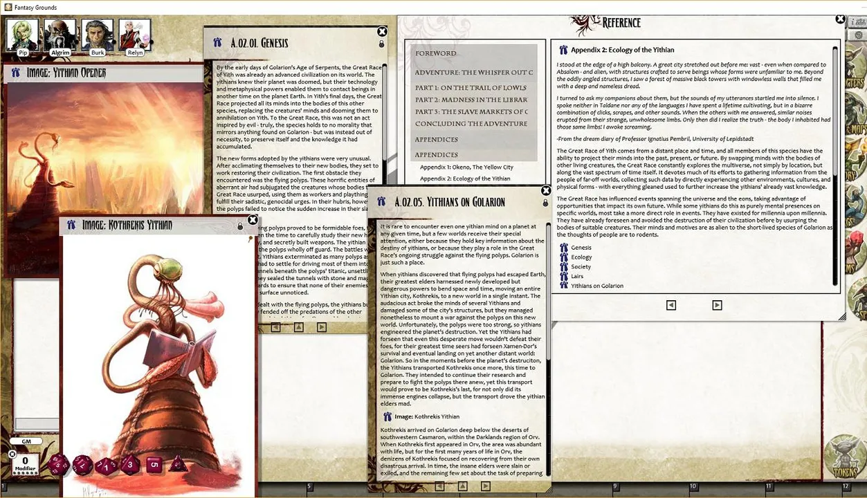 Fantasy Grounds - Pathfinder RPG - Strange Aeons AP 4: The Whisper Out of Time (PFRPG) Screenshot 6