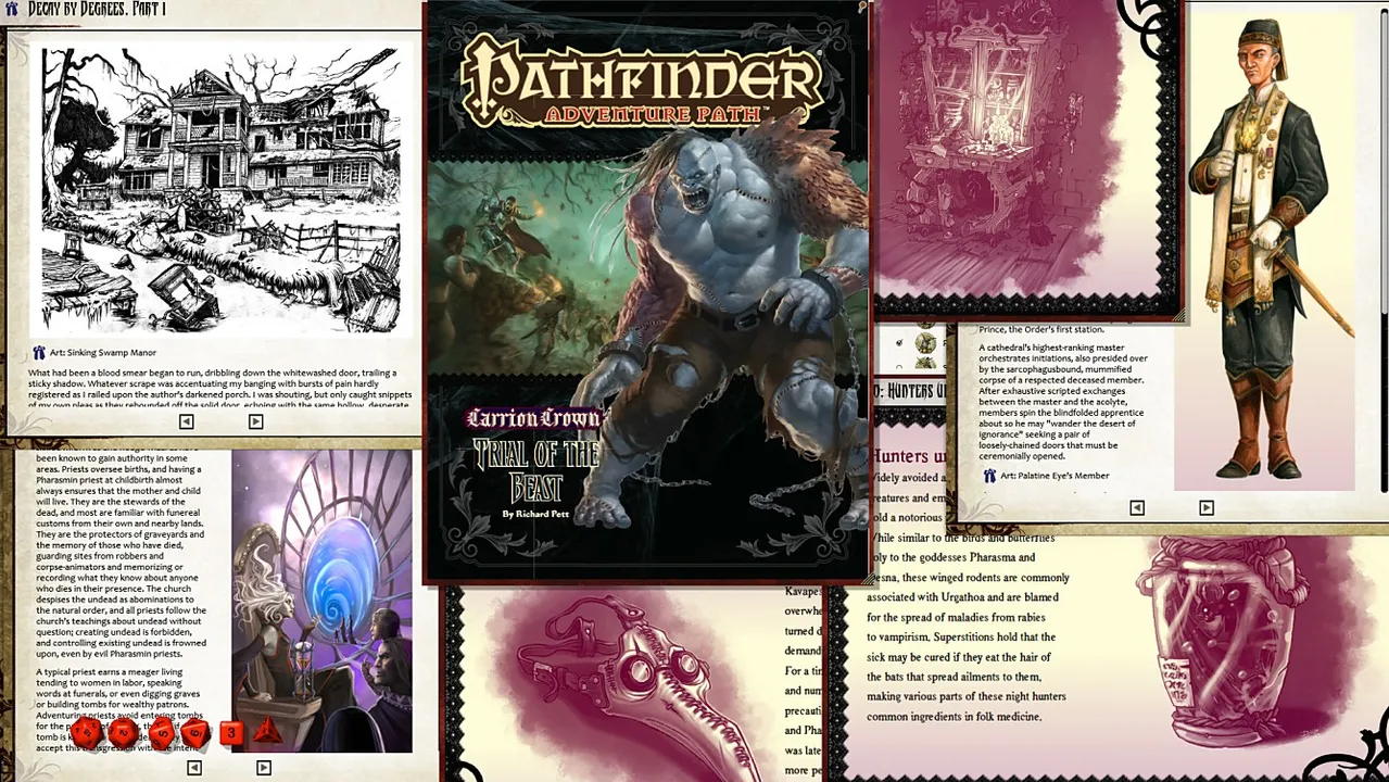 Fantasy Grounds - Pathfinder RPG - Carrion Crown AP 2: Trial of the Beast (PFRPG) Screenshot 2