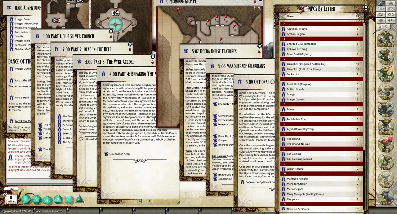 Fantasy Grounds - Pathfinder RPG - Hell's Rebels  AP 3:  Dance of the Damned (PFRPG) Screenshot 2