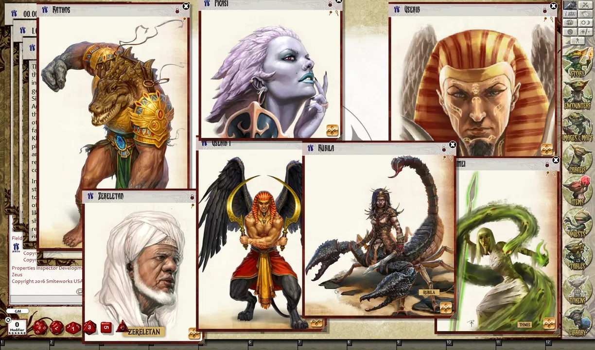 Fantasy Grounds - Pathfinder RPG - Mummy's Mask  AP 4: Secrets of the Sphinx (PFRPG) Screenshot 0