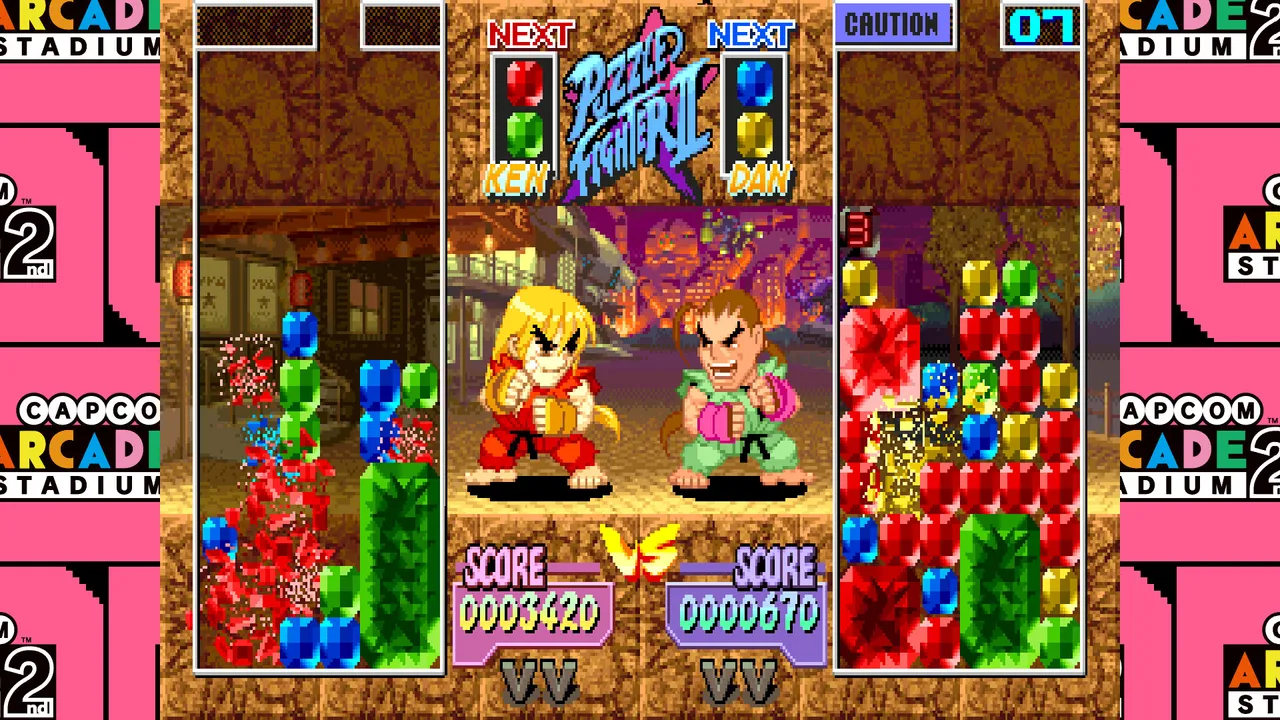 Capcom Arcade 2nd Stadium: Super Puzzle Fighter II Turbo Screenshot 2