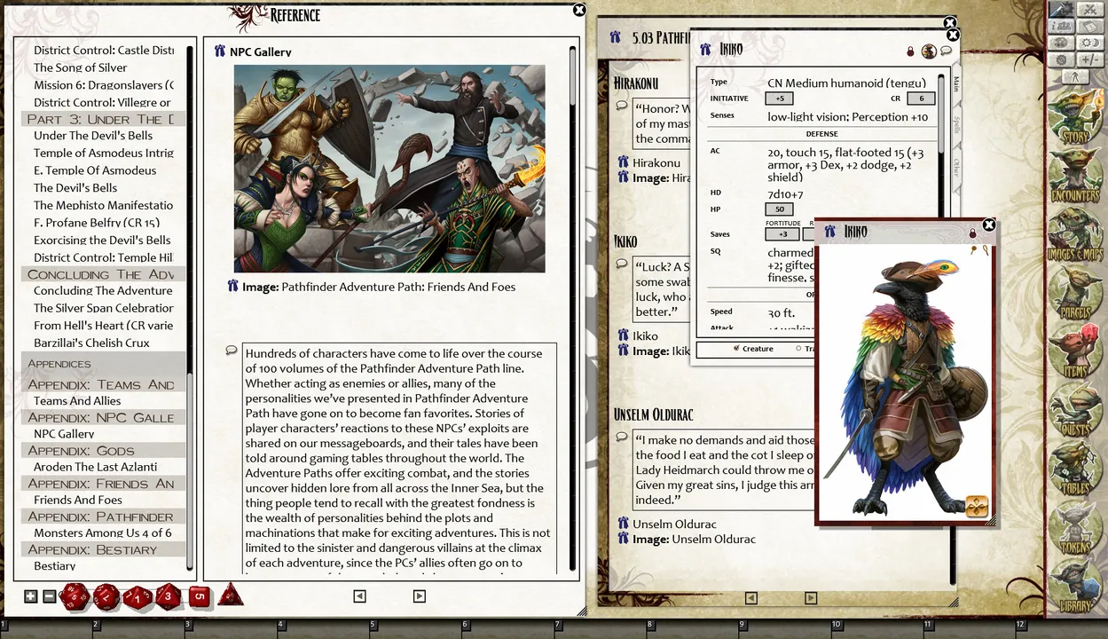 Fantasy Grounds - Pathfinder RPG - Hell's Rebels  AP 4: A Song of Silver (PFRPG) Screenshot 5