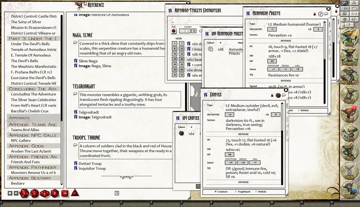 Fantasy Grounds - Pathfinder RPG - Hell's Rebels  AP 4: A Song of Silver (PFRPG) Screenshot 0