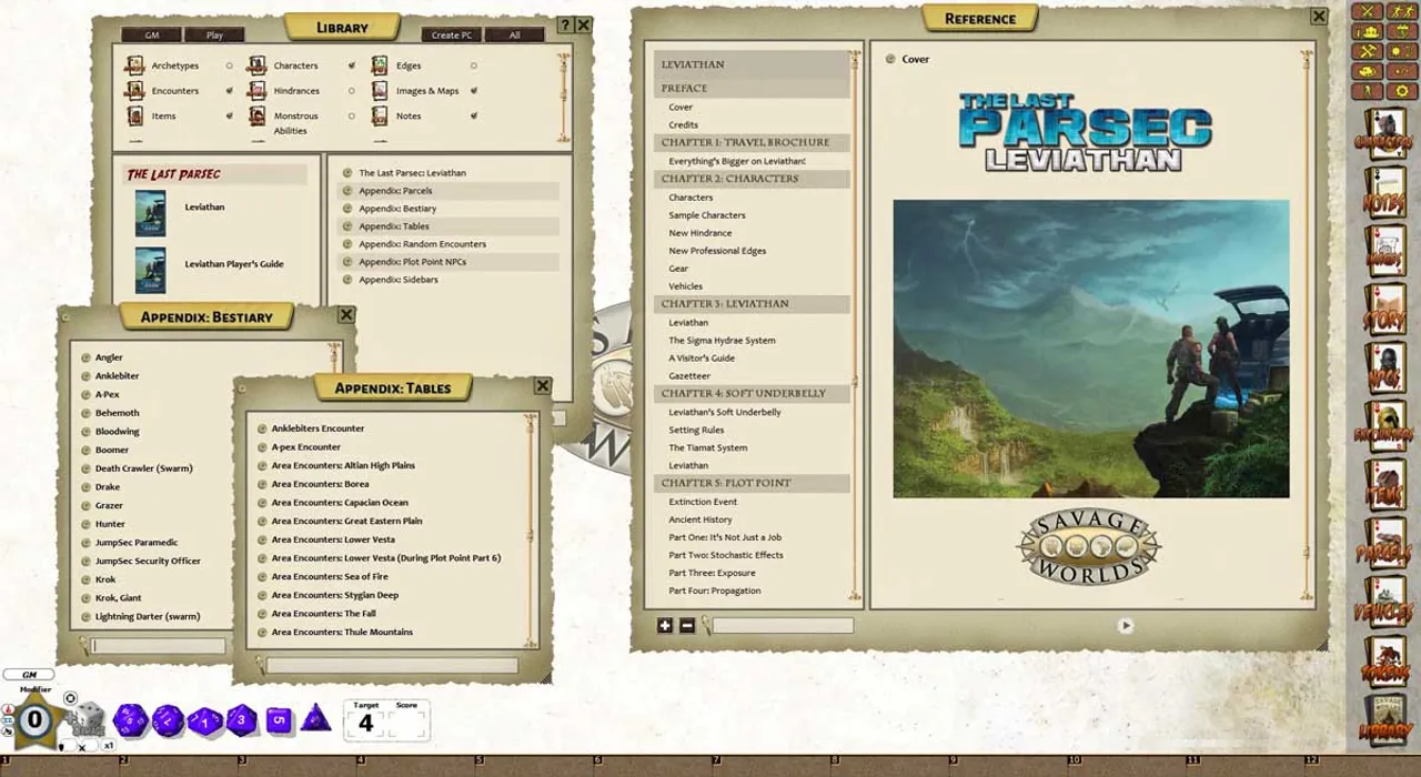 Fantasy Grounds - The Last Parsec: Leviathan (Savage Worlds) Screenshot 0