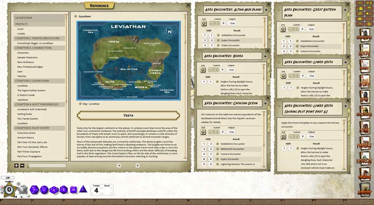 Fantasy Grounds - The Last Parsec: Leviathan (Savage Worlds) Screenshot 1