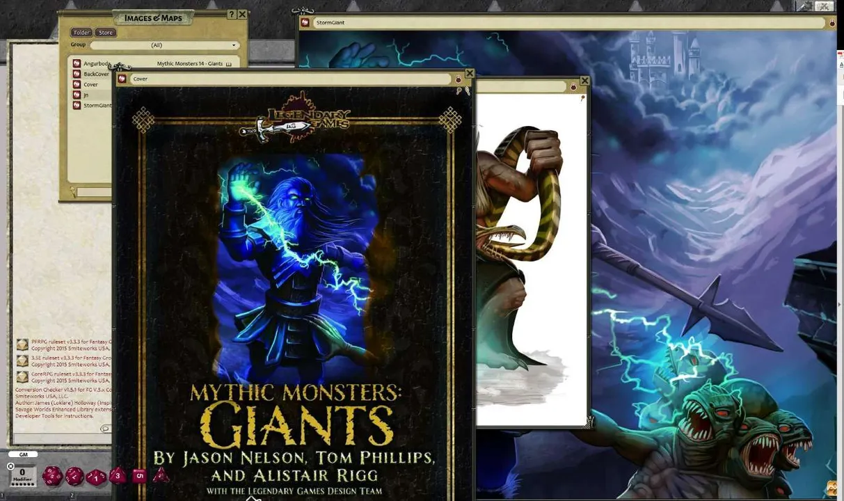 Fantasy Grounds - Mythic Monsters #14: Giants (PFRPG) Screenshot 3