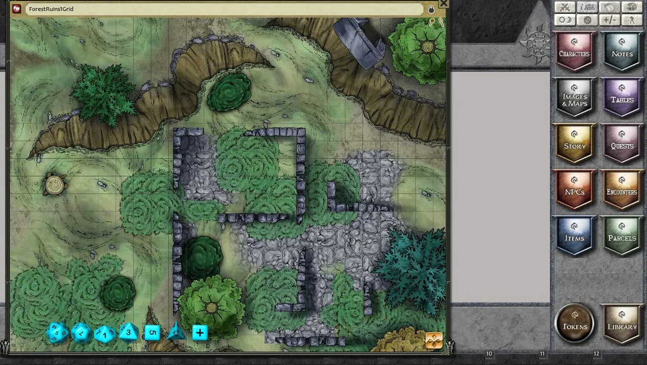 Fantasy Grounds - Forest Map Pack by Joshua (Map Pack) Screenshot 0