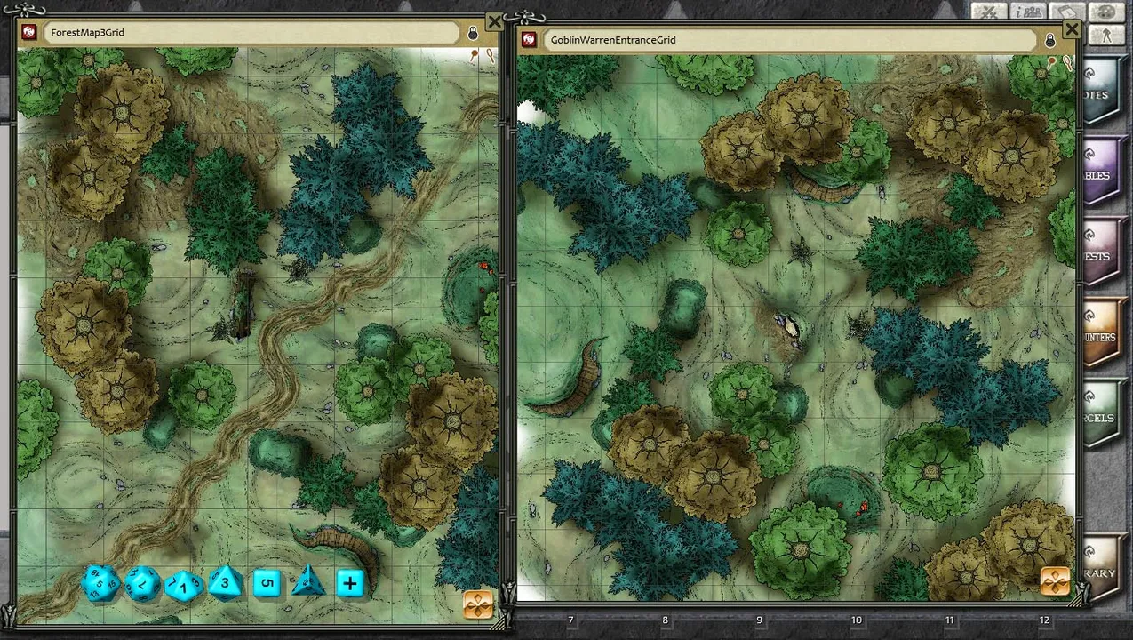 Fantasy Grounds - Forest Map Pack by Joshua (Map Pack) Screenshot 3