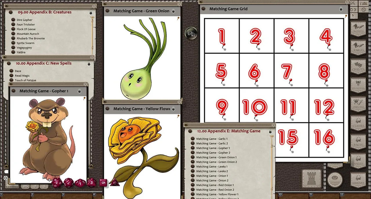 Fantasy Grounds - Legendary Beginnings: A Feast of Flavor (5E) Screenshot 1