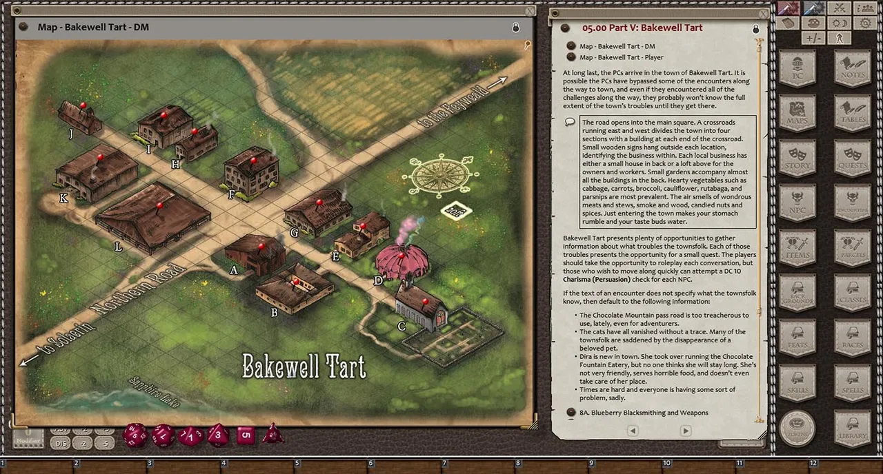 Fantasy Grounds - Legendary Beginnings: A Feast of Flavor (5E) Screenshot 3