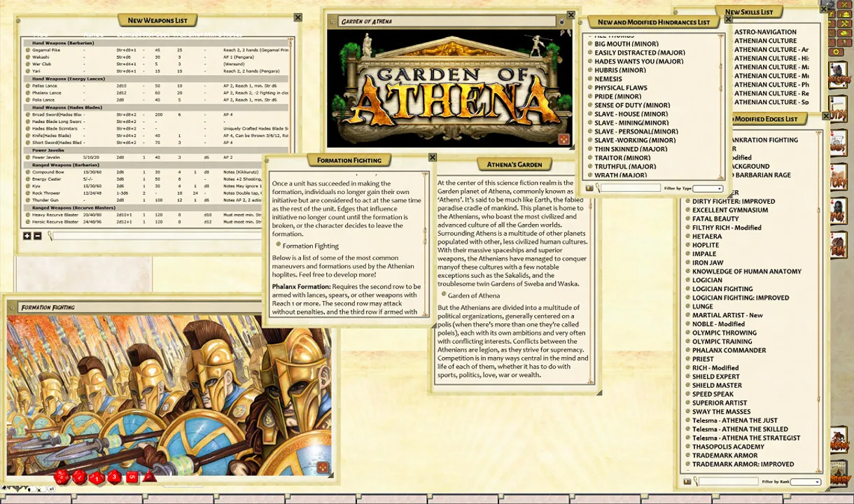 Fantasy Grounds - Savage Suzerain: Dogs Of Hades (Savage Worlds) Screenshot 0