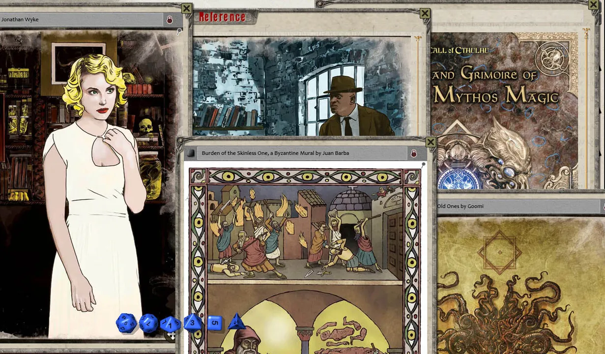 Fantasy Grounds - The Grand Grimoire of Cthulhu Mythos Magic (CoC7E) Screenshot 1