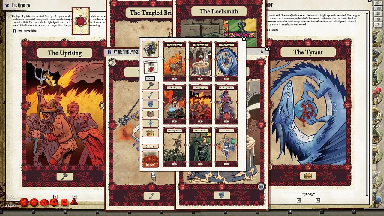 Fantasy Grounds - Pathfinder RPG - Harrow Deck (PFRPG) Screenshot 3